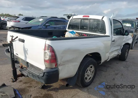 2010 Toyota Tacoma из США, поврежденный, VIN 5TENX4CN4AZ715090